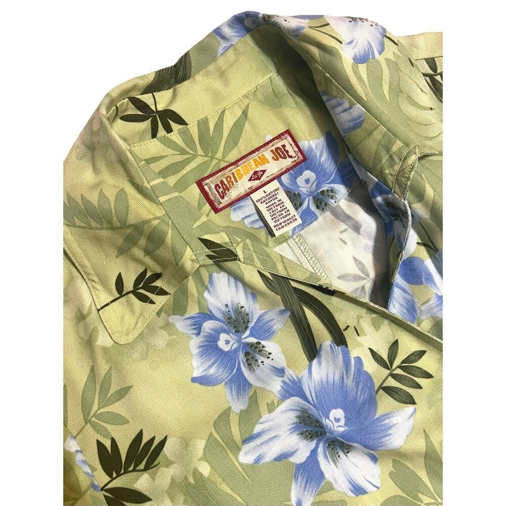 Caribbean Joe Green and Blue Floral Maxi Dress - Picture 3 of 13